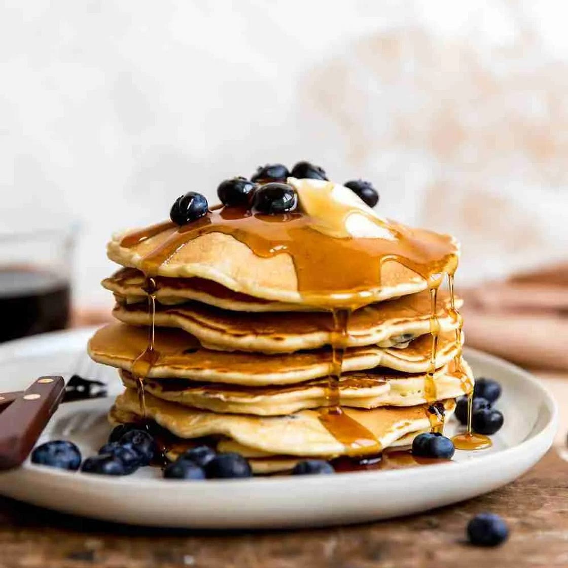 Blueberry pancakes 