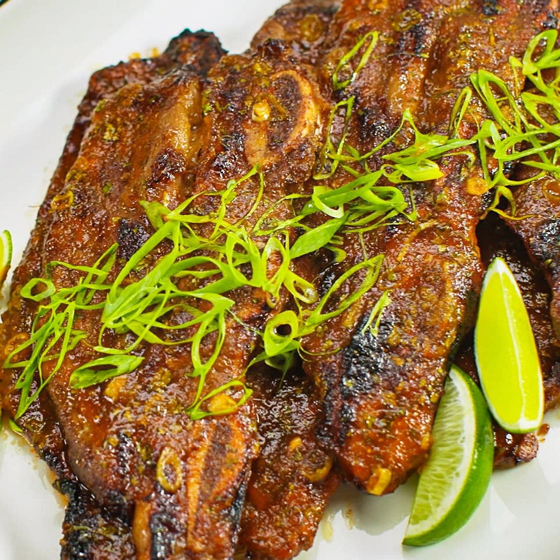 MIAMI RIBS WITH HOT PEPPER AGRODOLCE