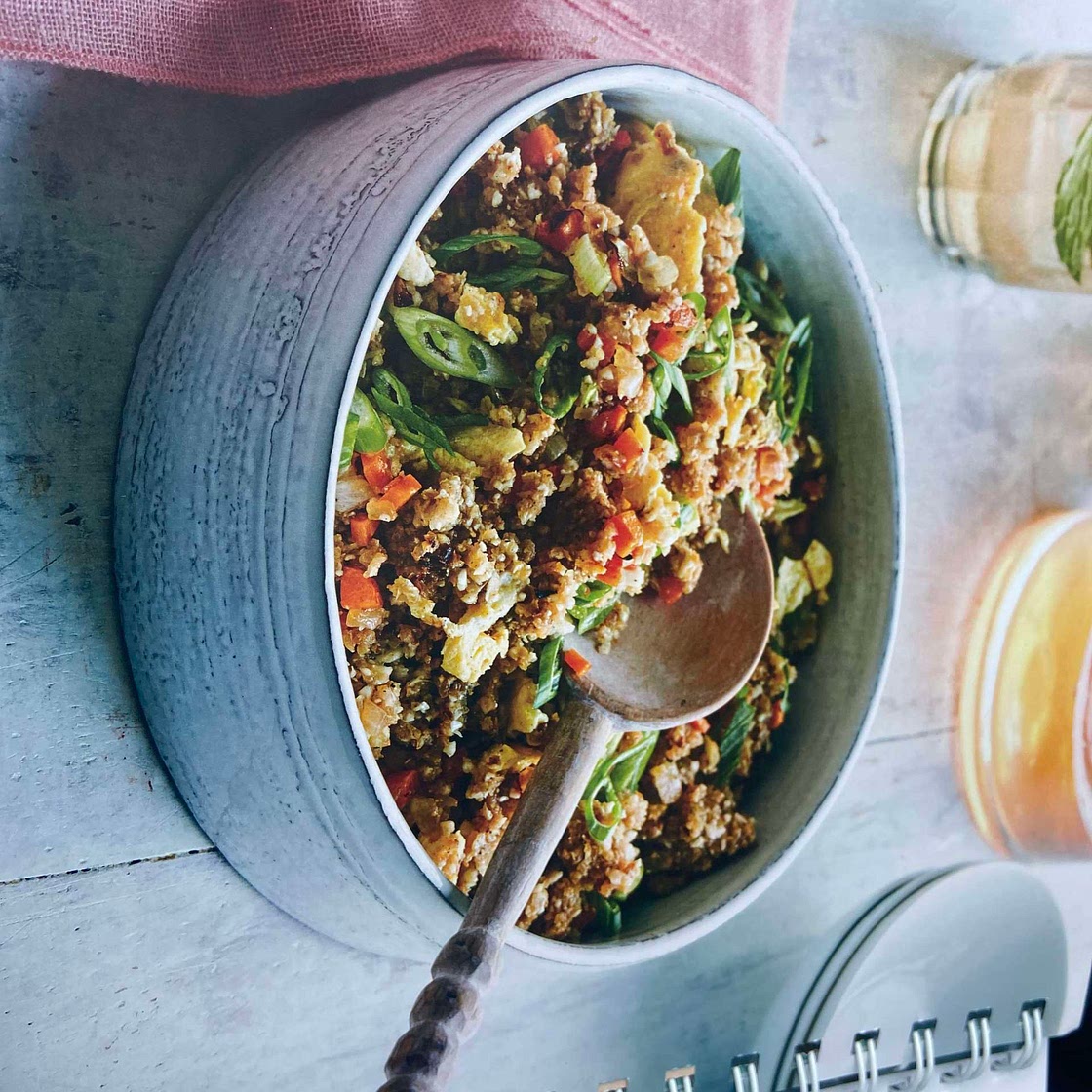 Cauliflower fried rice 