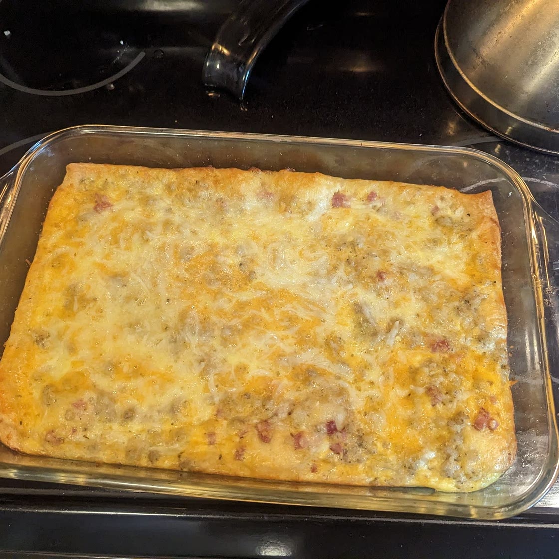 Croissant Omelet Breakfast Casserole Recipe