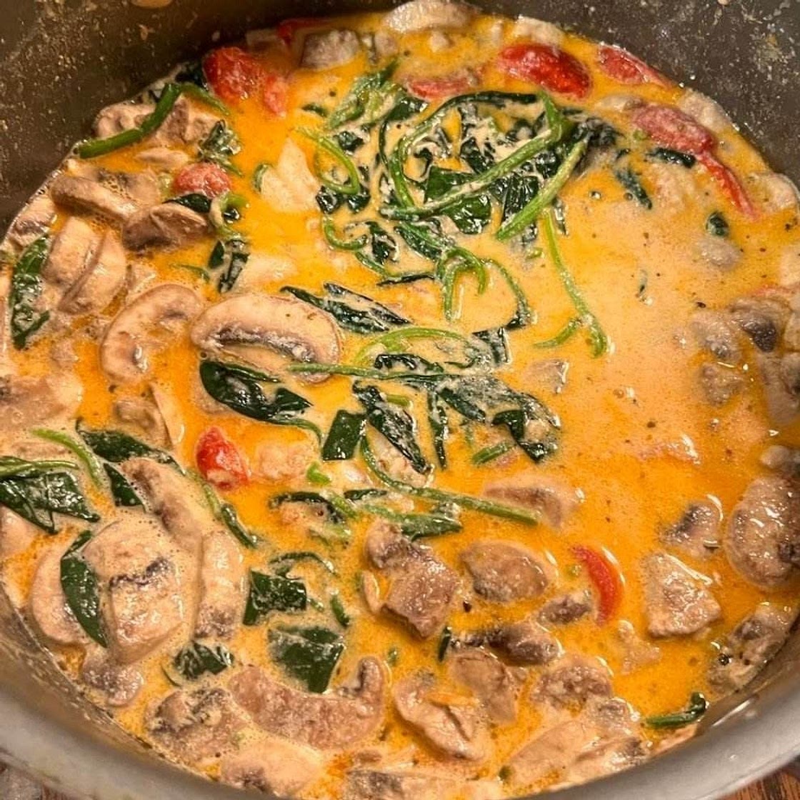 Creamy Tuscan Shrimp