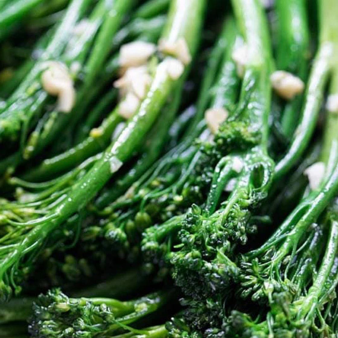 Broccolini with Garlic Butter