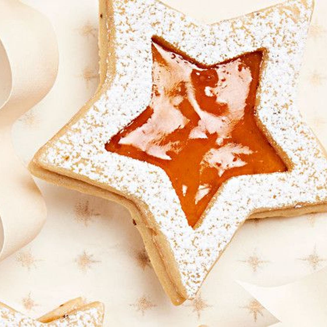 Anise Shortbread Sandwich Cookies