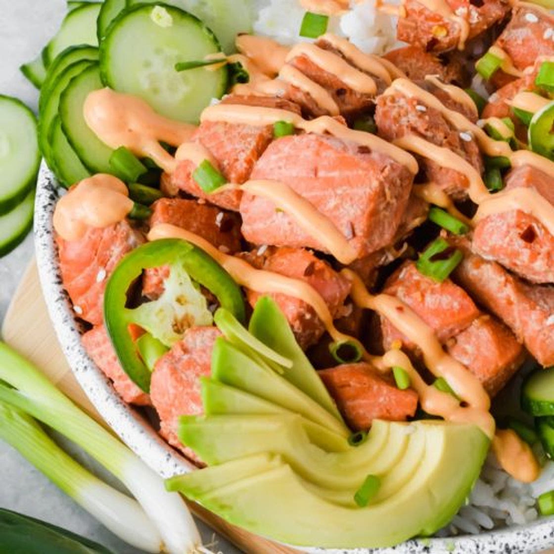 Spicy Salmon Bowl