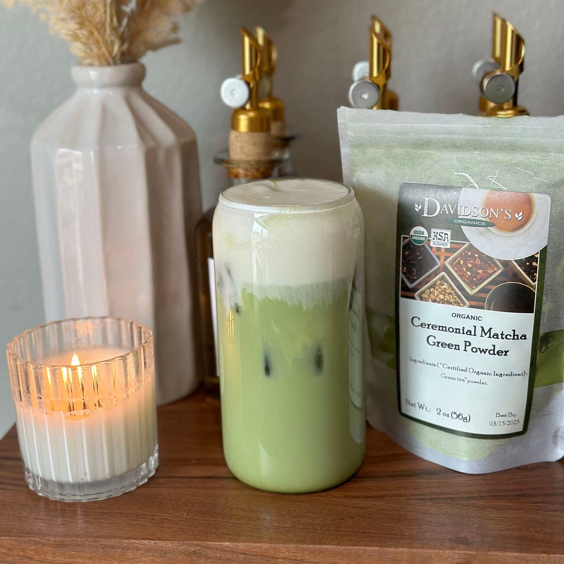 Davidsons Organics Iced Matcha Latte