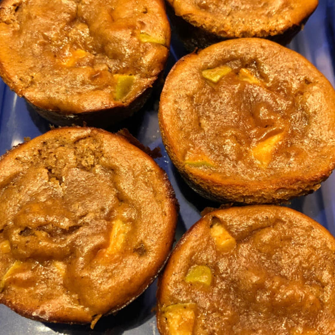 Apple Peanut Butter Muffins