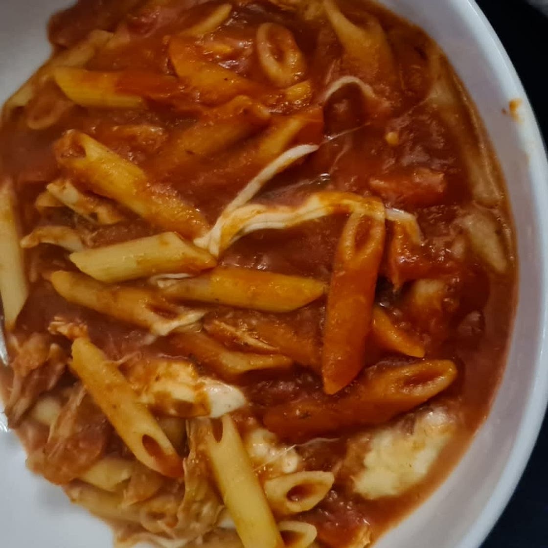 Chicken pasta bake