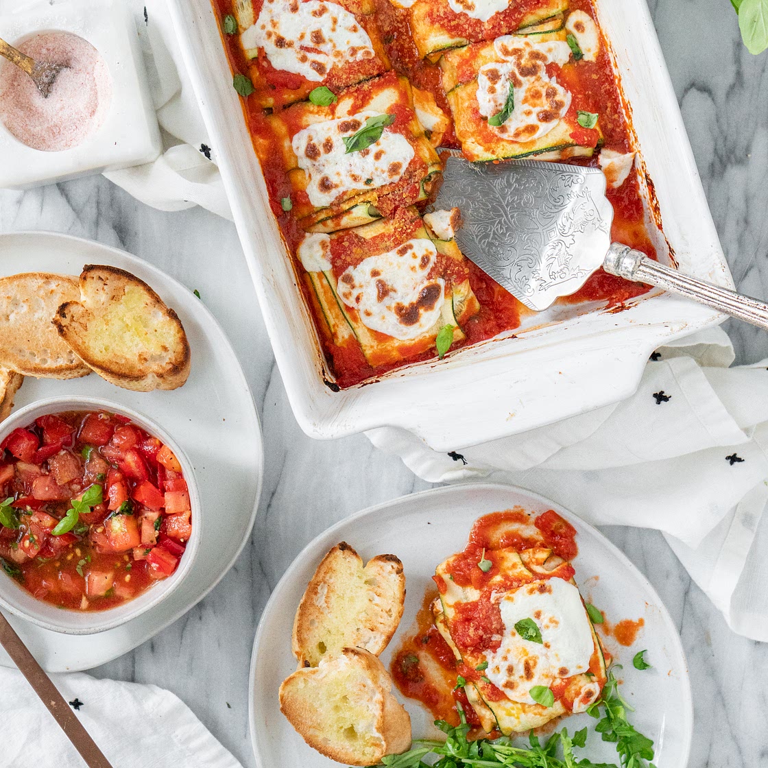 Vegan Zucchini Ravioli