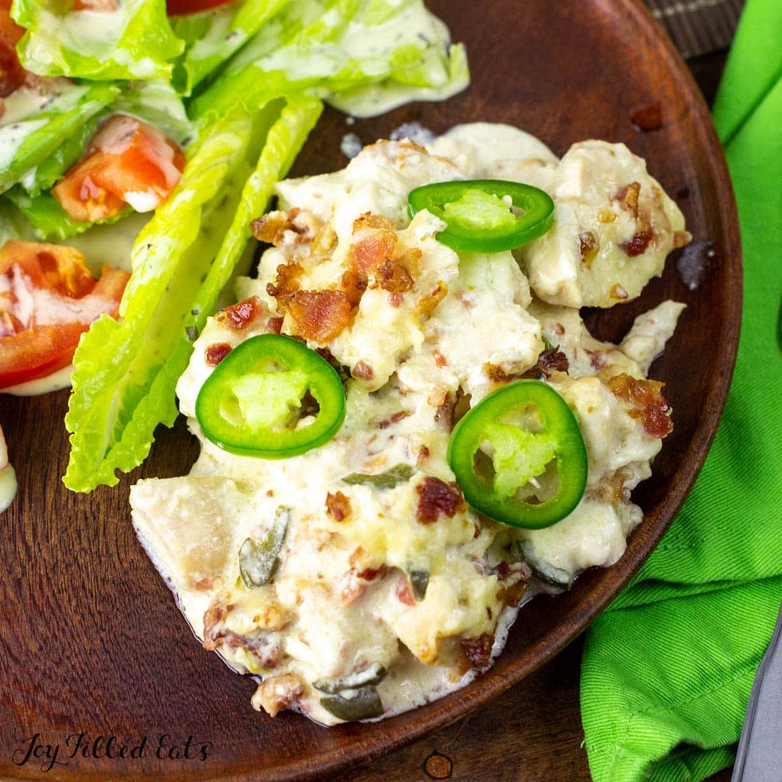 Jalapeno Popper Chicken Casserole