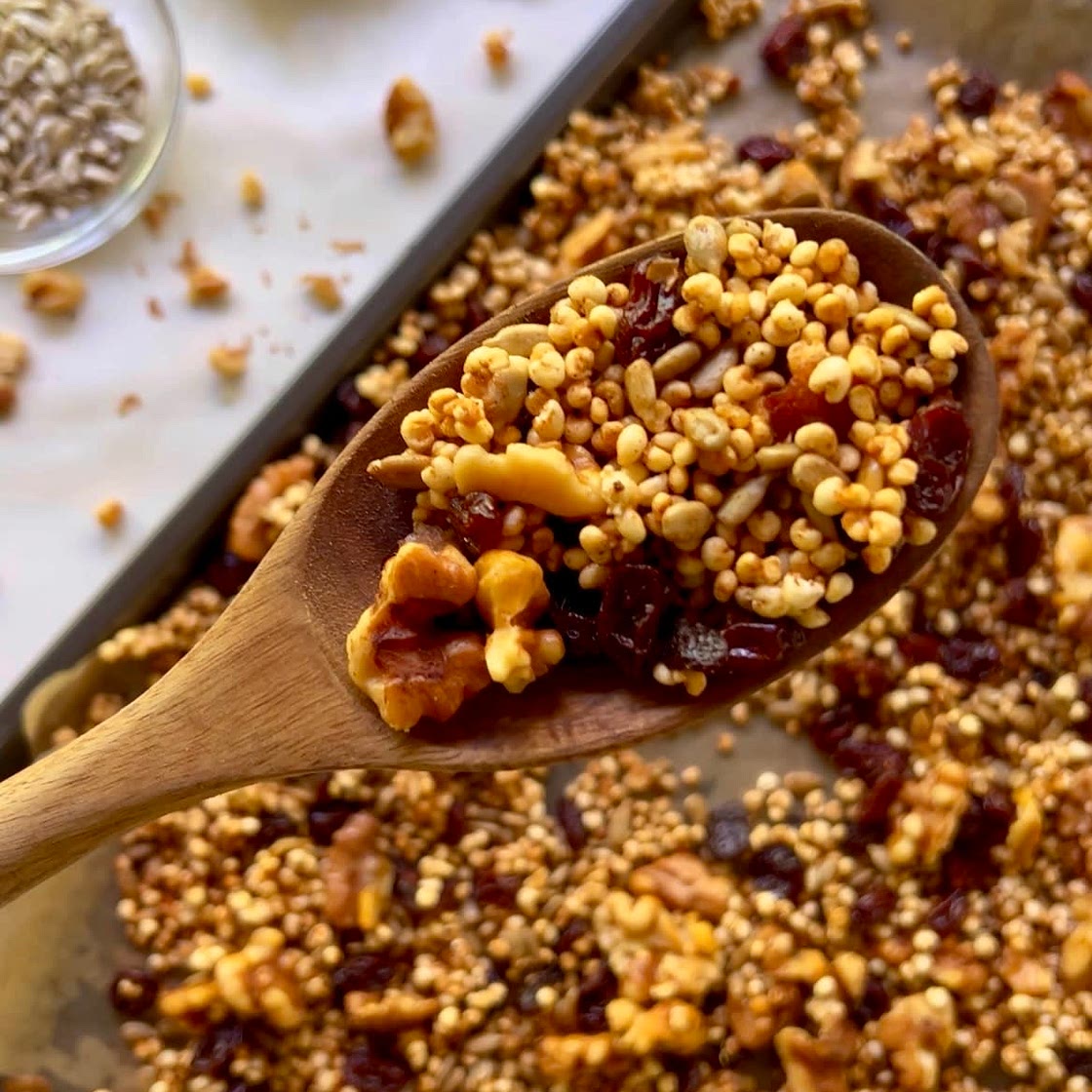 Puffed Millet Granola