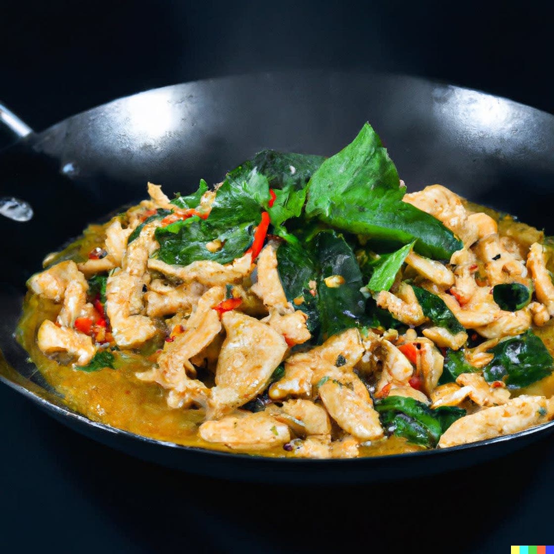 Thai Basil Chicken (Pad Kra Pao Gai)