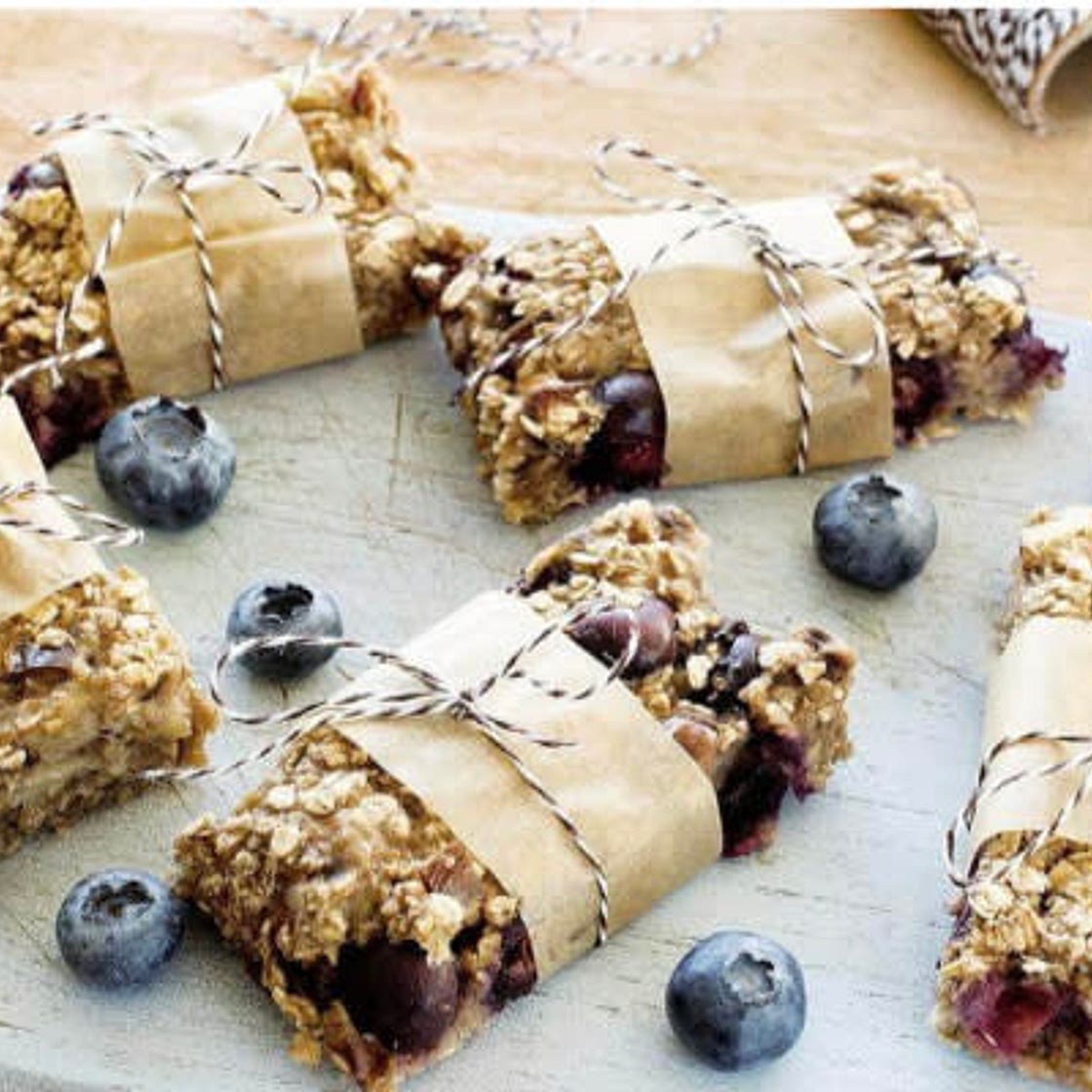 Easy Blueberry Banana Bars