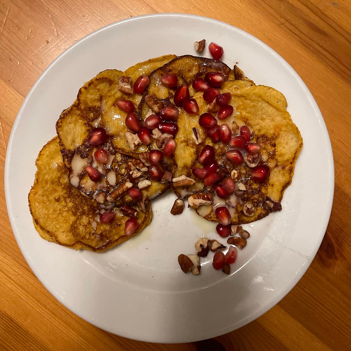 Flourless Sweet Potato Pancakes
