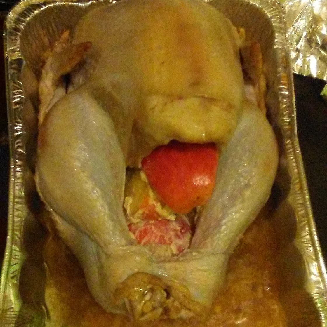 Drunk Turkey brine merlot wine 1st half