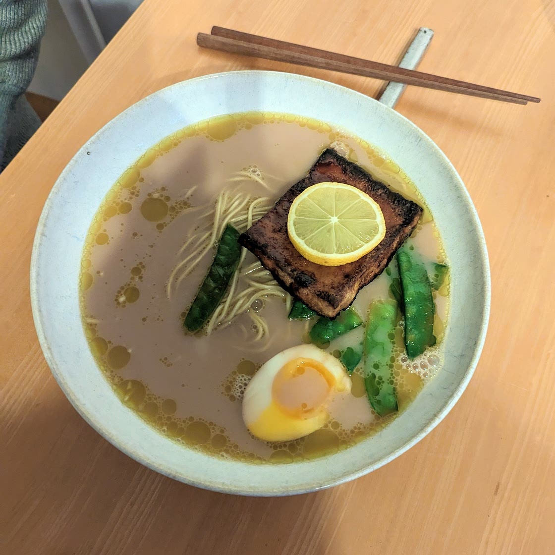 Paitan Style Vegi Ramen – Lemon Mediteranian
