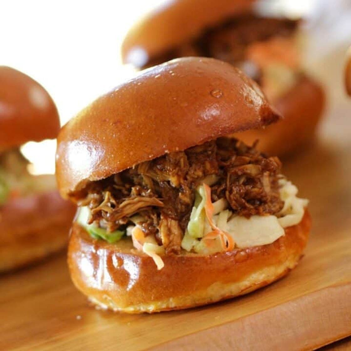 BBQ Chicken Sliders
