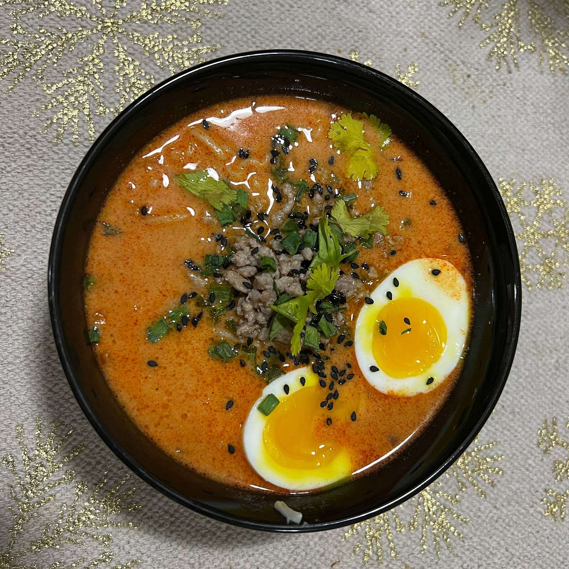 Thai Coconut Curry Ramen