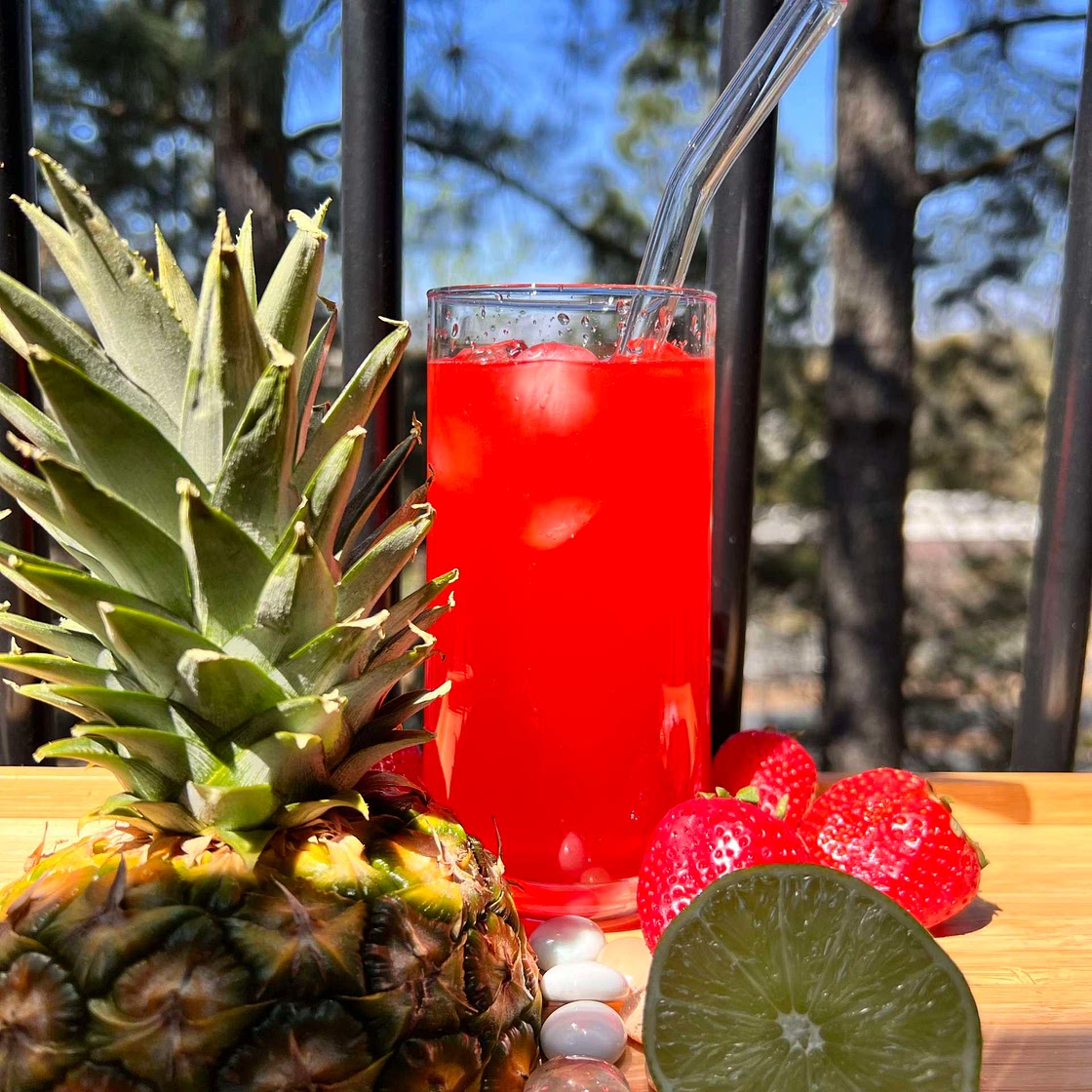 Strawberry Pineapple Lime Juice