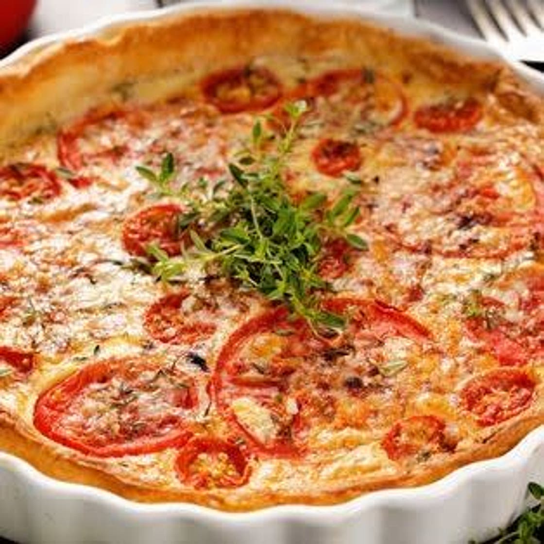 Tarte thon tomate moutarde