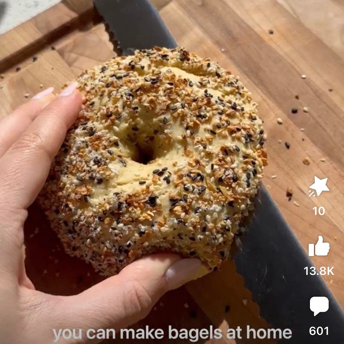 Easy Everything Bagels