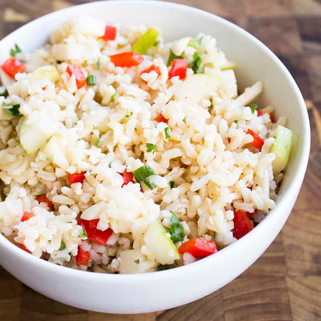 Brown Rice & Apple Salad