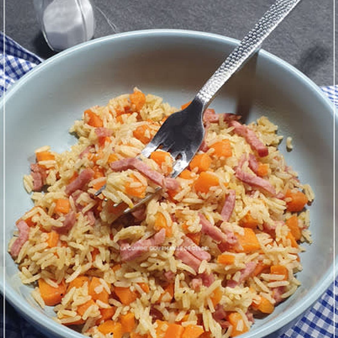 Riz sauté aux carottes (au cookeo)