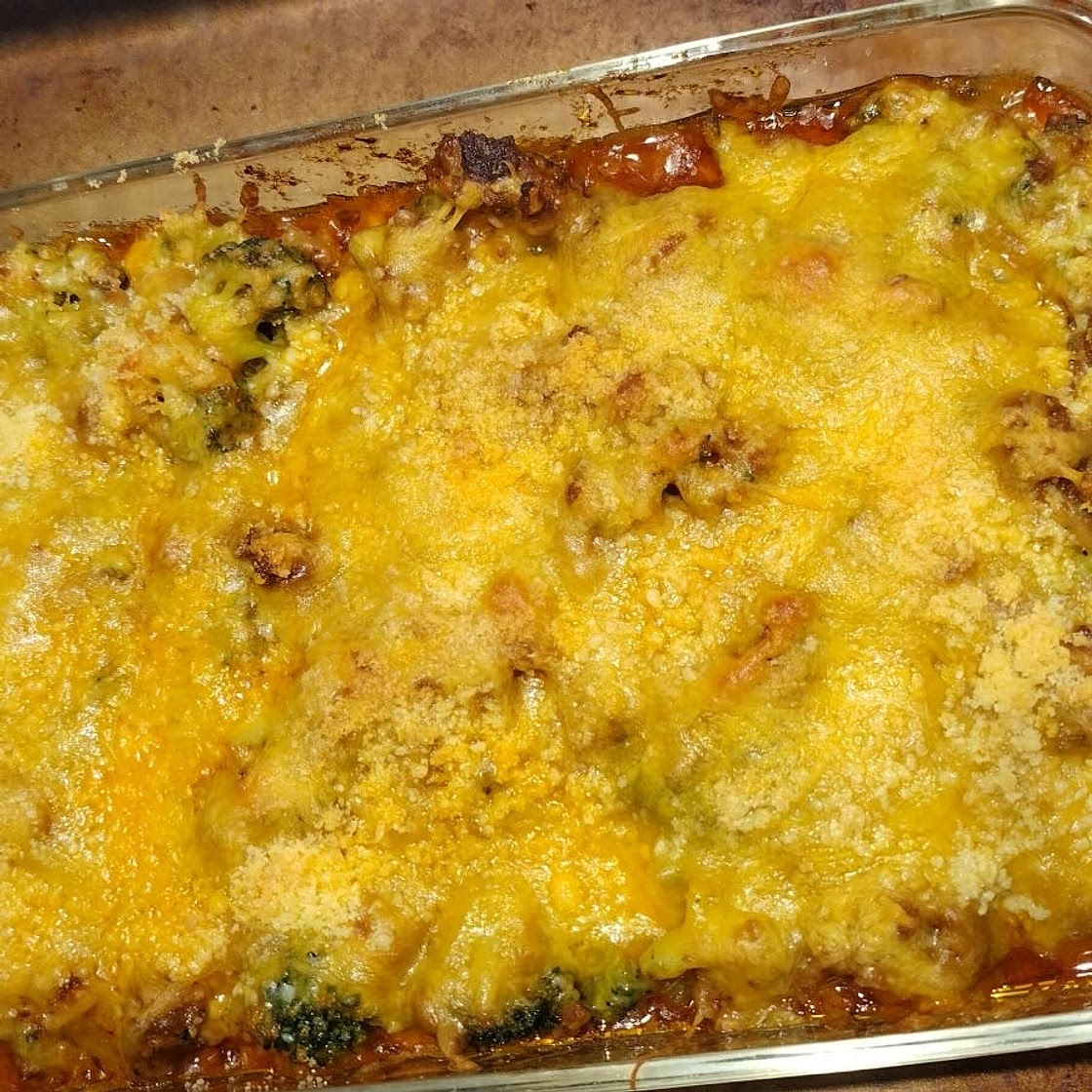 Ground Beef & Broccoli Casserole