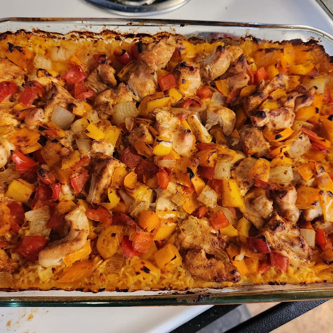 Chicken Fajita Casserole