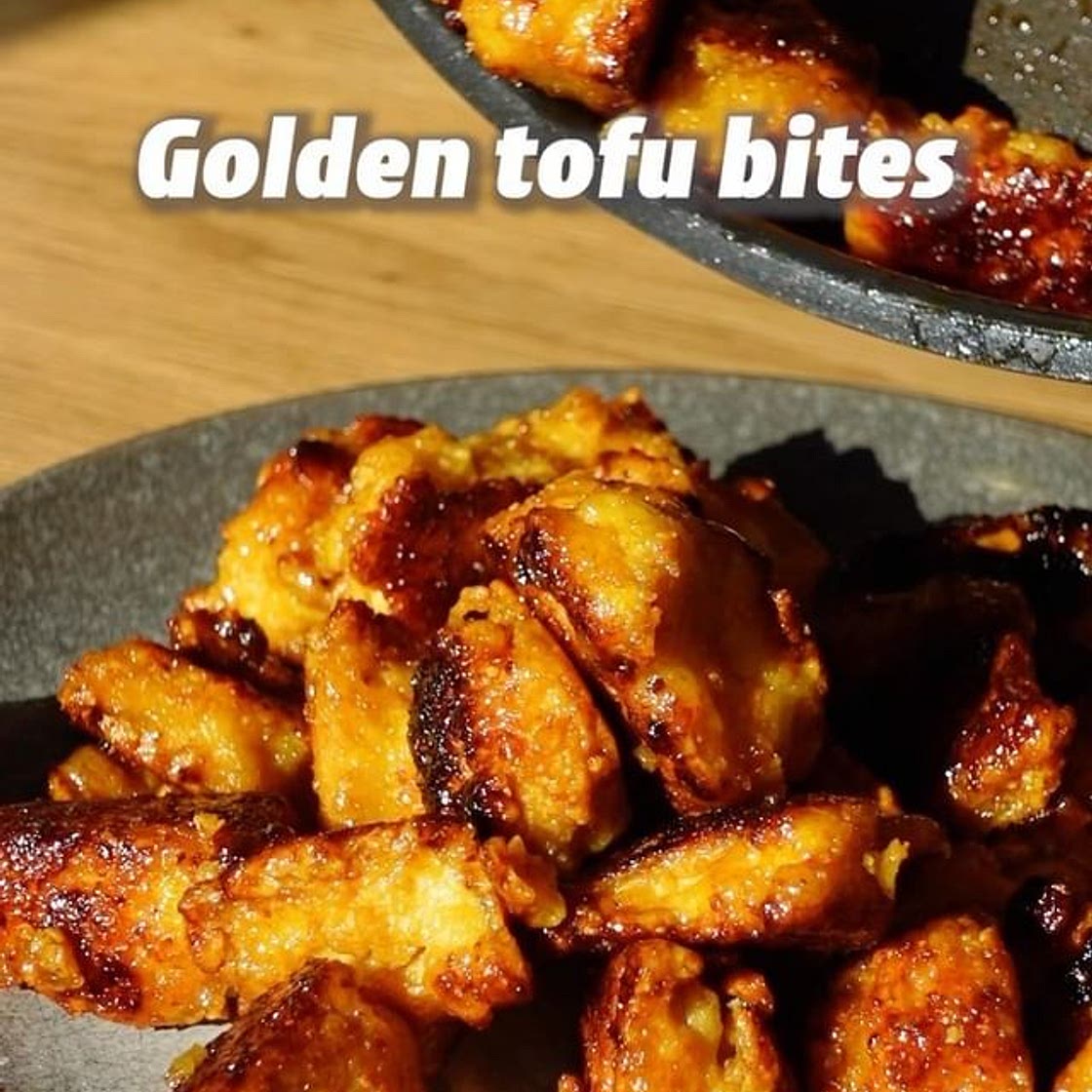 GOLDEN TOFU BITES