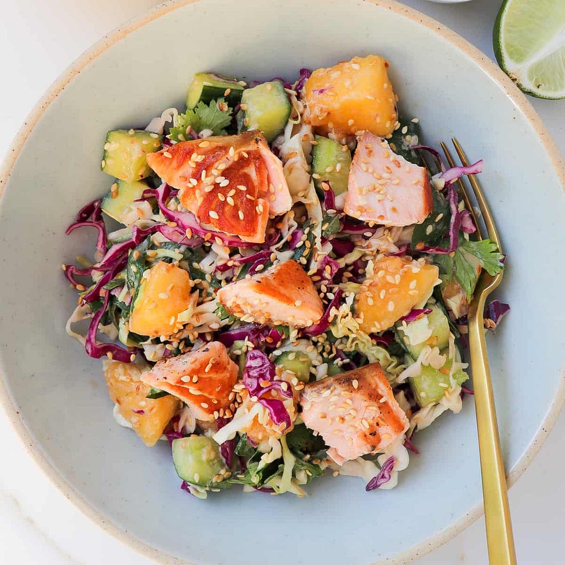 Mango Salmon Salad