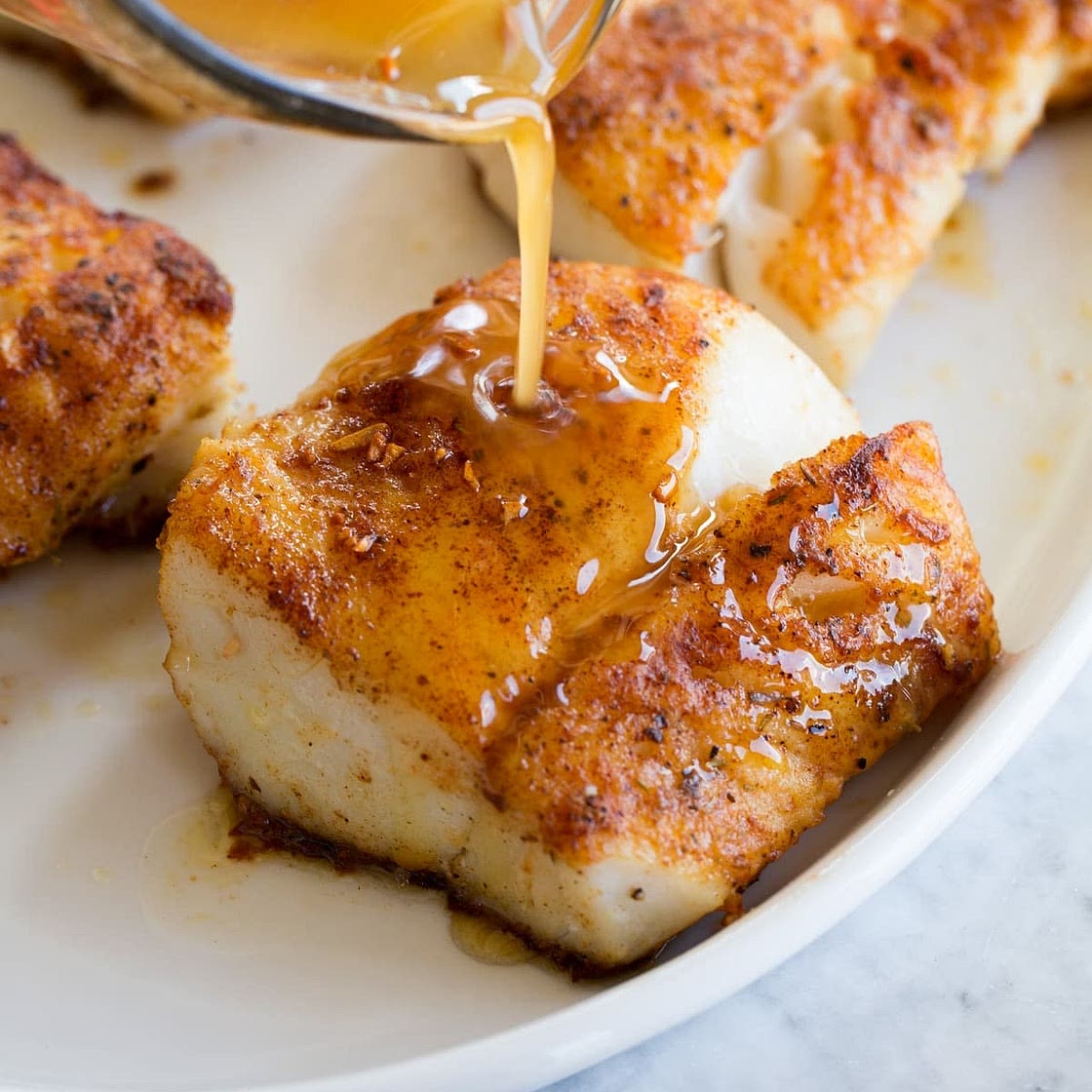 Lemon butter Cod
