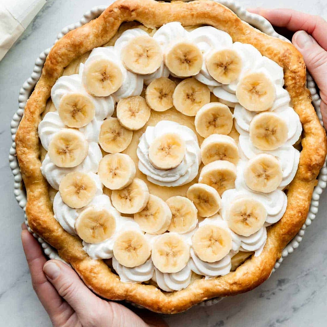 Homemade Banana Cream Pie