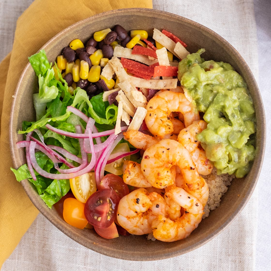 Southwestern Shrimp Bowl