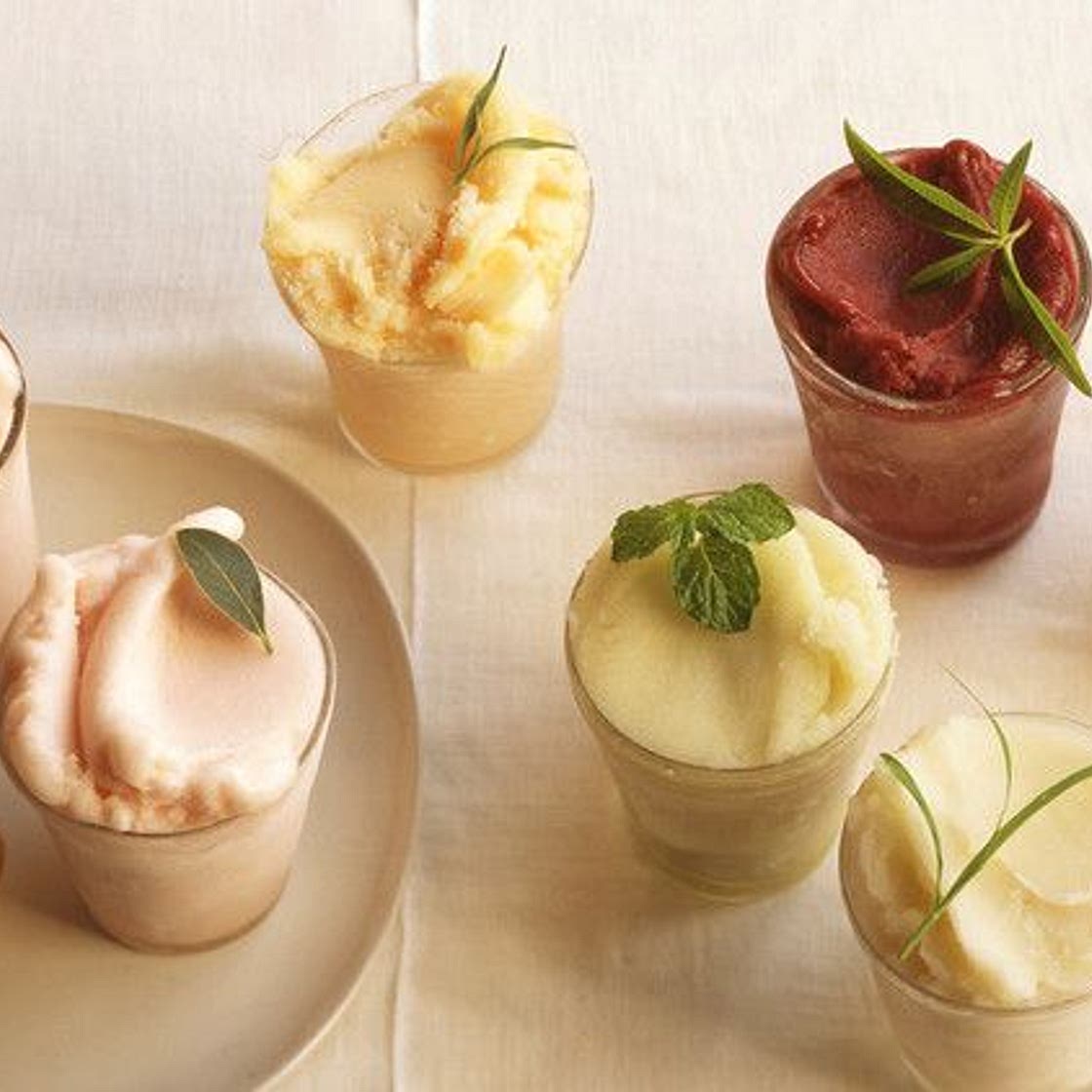 Lychee and Lemongrass Sorbet