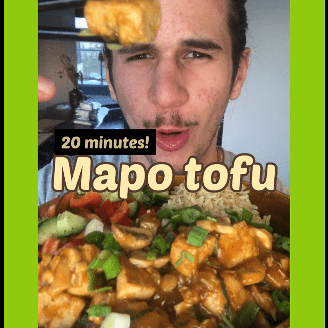 Vegan Spicy Mapo Tofu