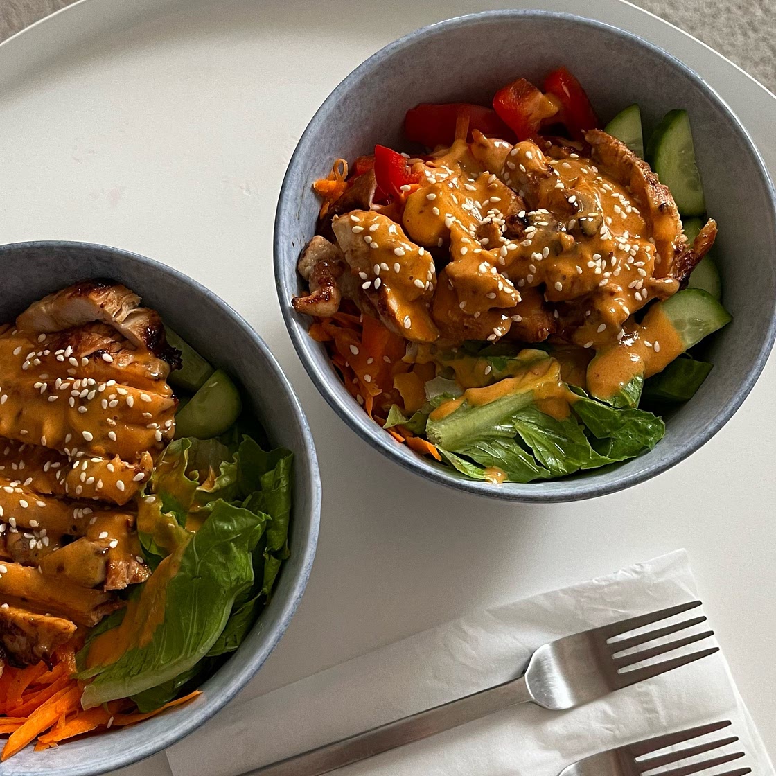 Chicken lettuce wraps