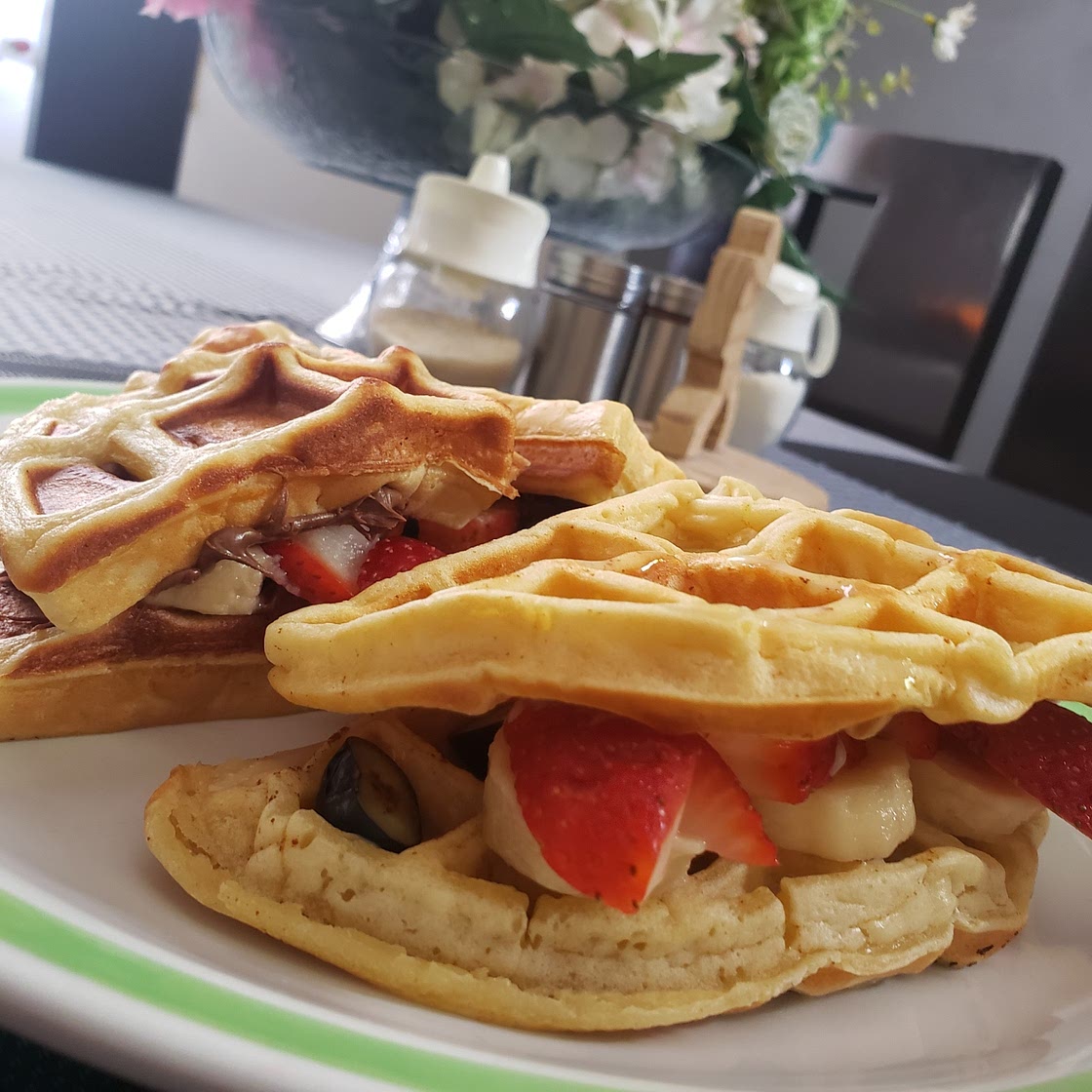 Wuafles del desayuno 🧇🧇