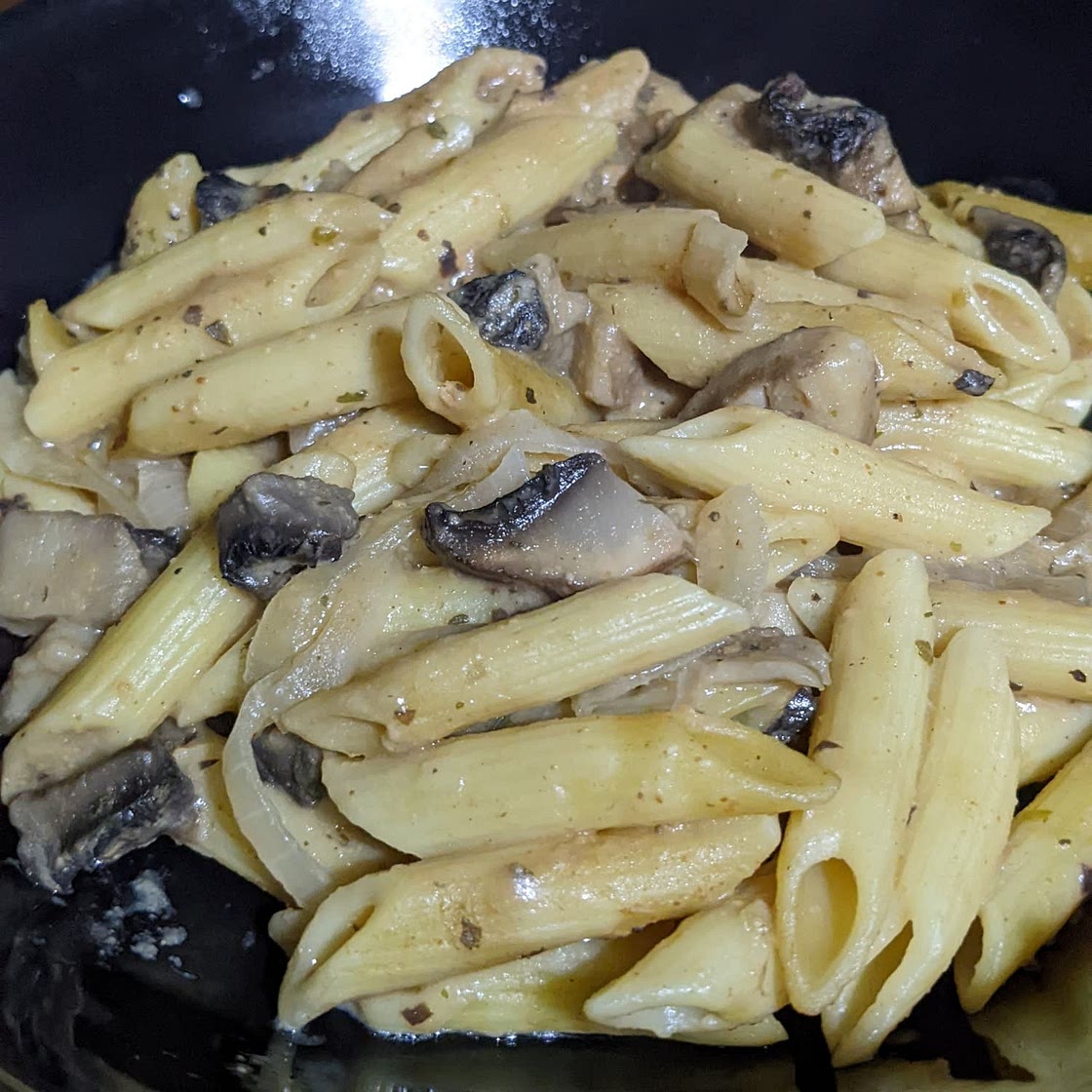 No-Boil Baked Vegan Mushroom Stroganoff