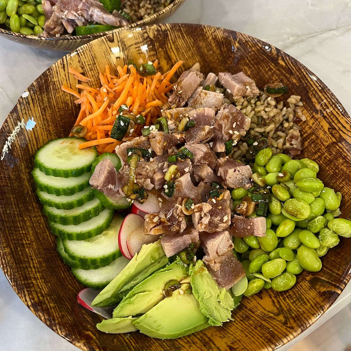 Ahi Poke Bowls