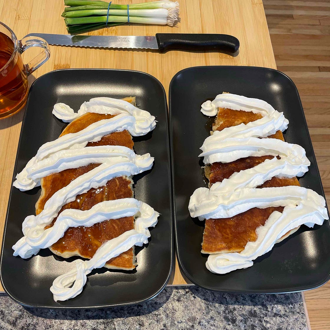 Pancakes that taste like butter