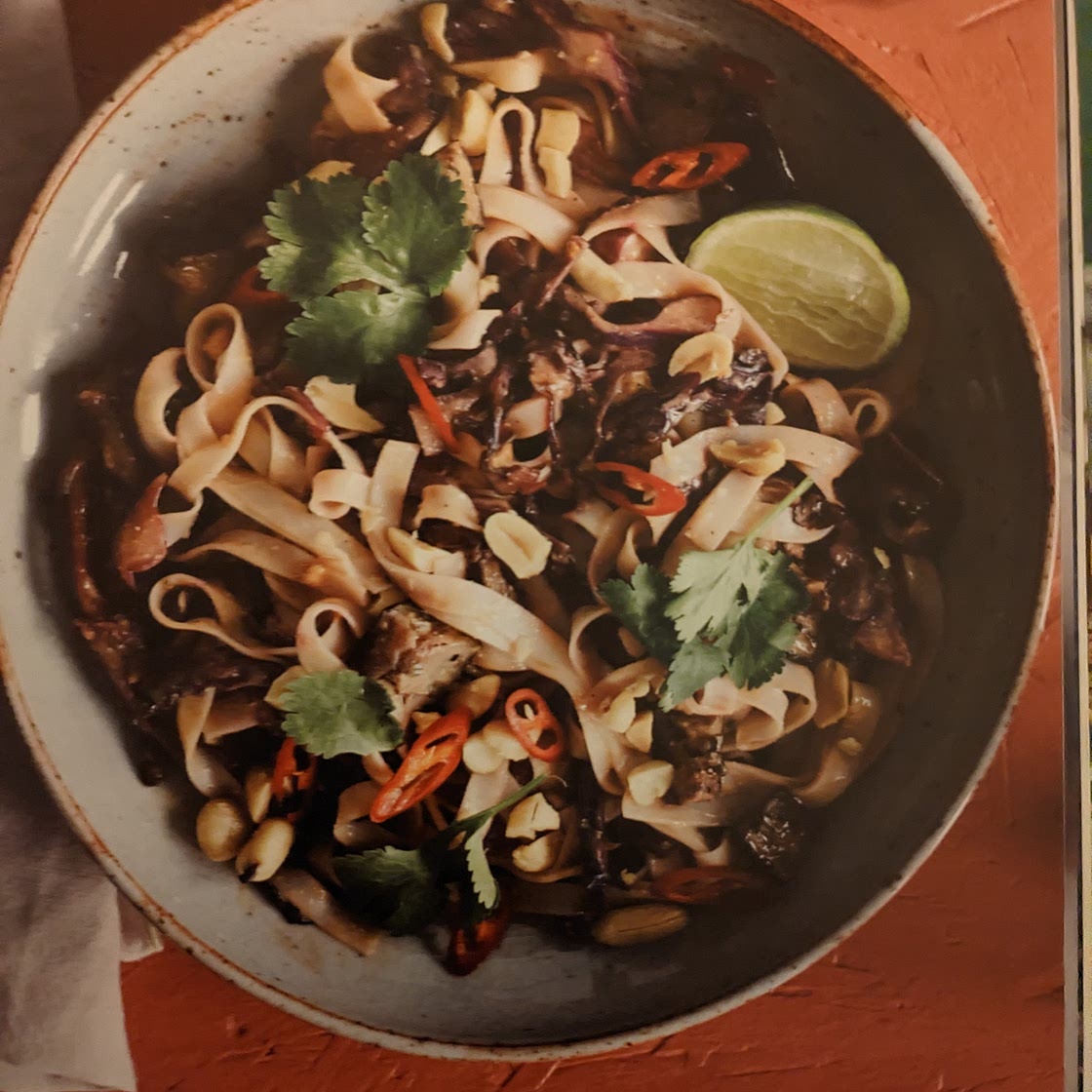 Big Red Peanut Noodles