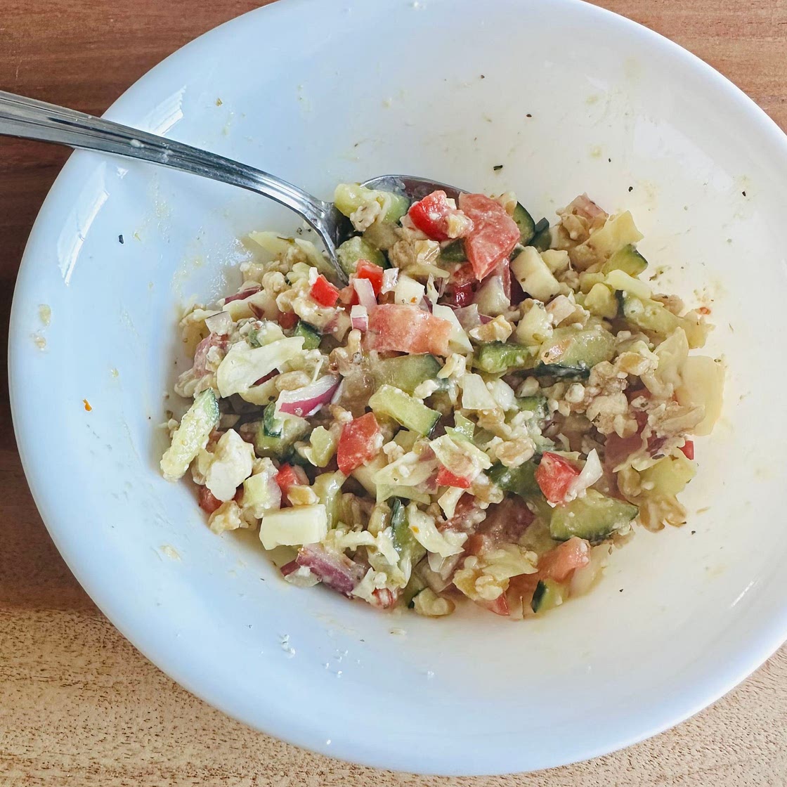Farro Salad 2 (white miso)