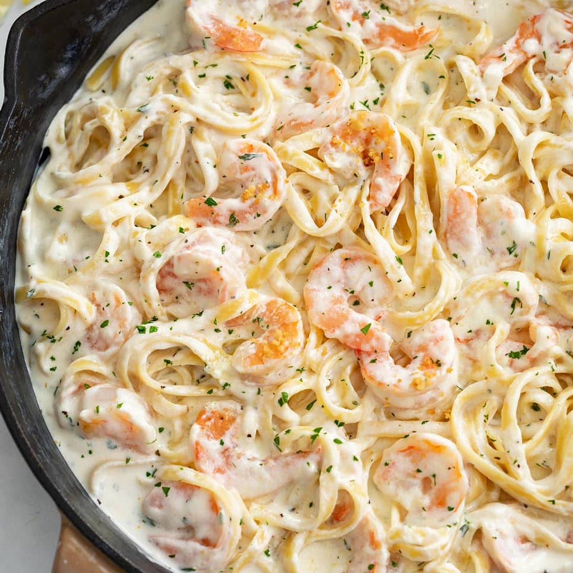 Shrimp Alfredo