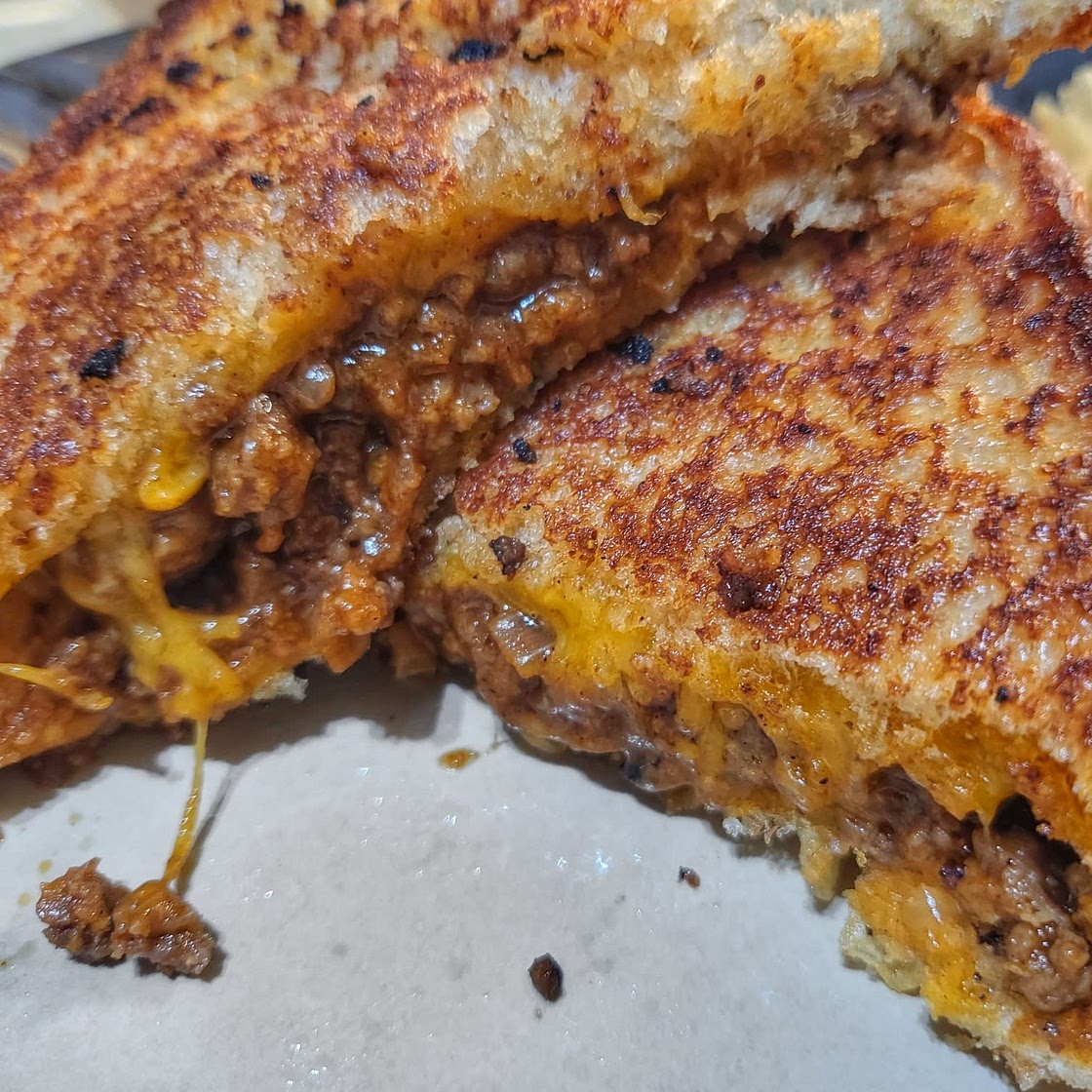 Sloppy Joe Grilled Cheese