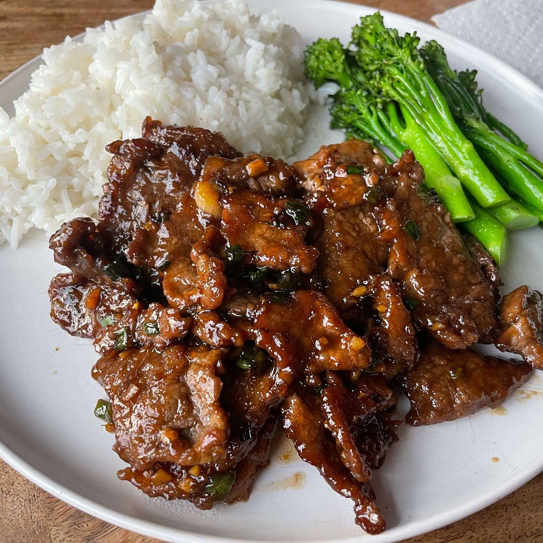 Healthier Mongolian Beef Recipe
