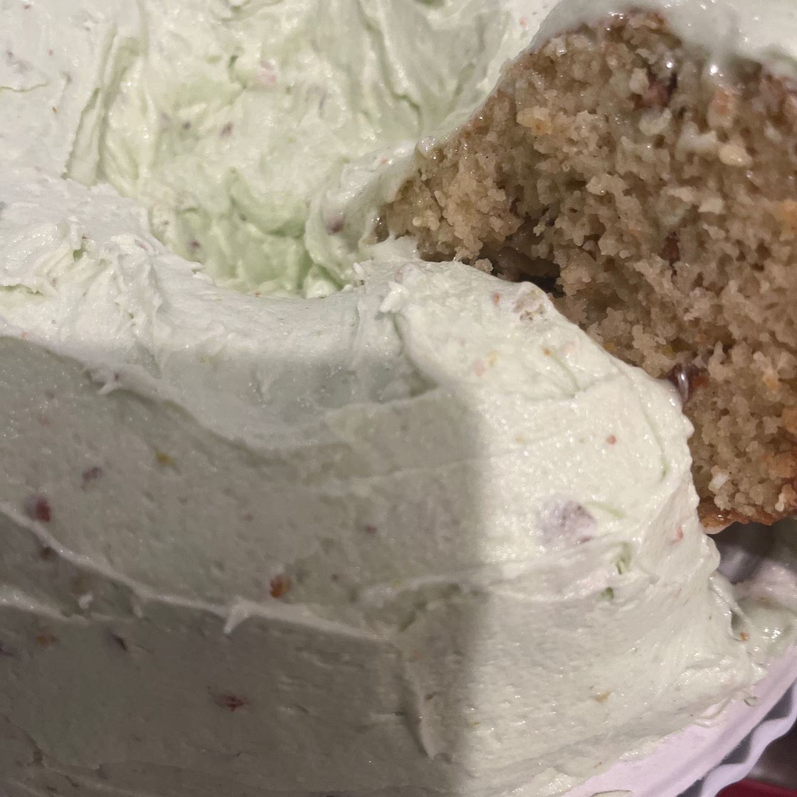 Vanilla Bean Pistachio Cake