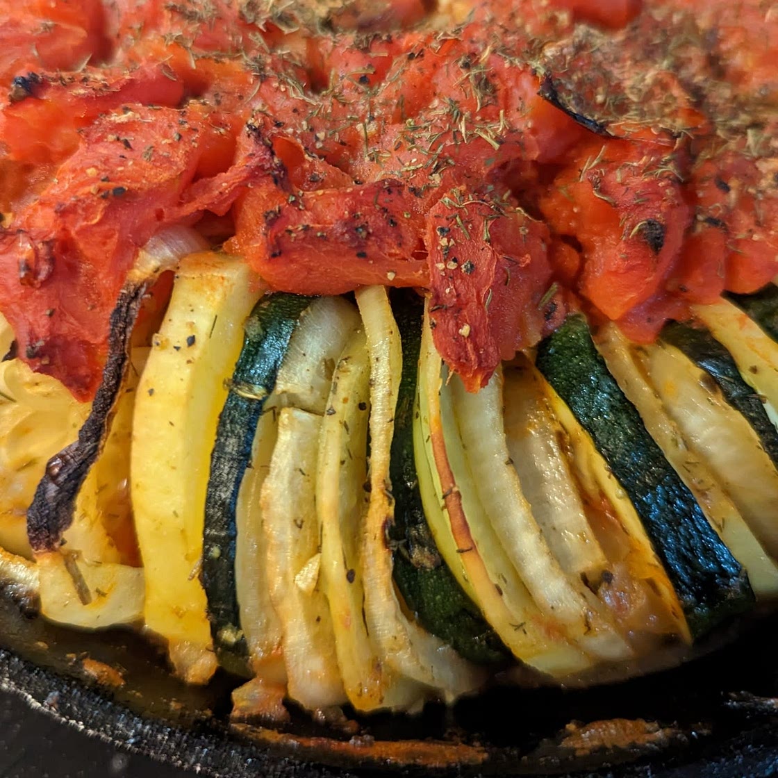 Briam: Traditional Greek Roasted Vegetables
