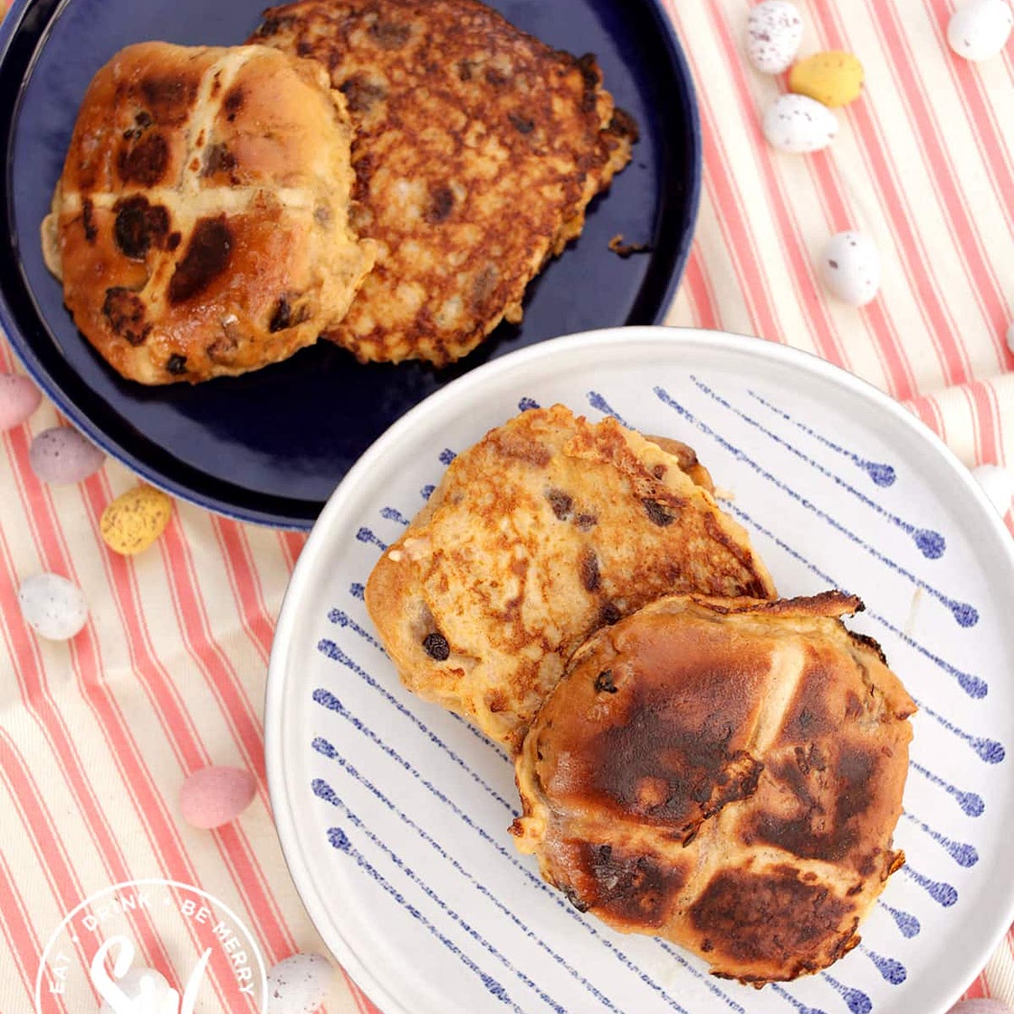 Hot Cross Bun French Toast