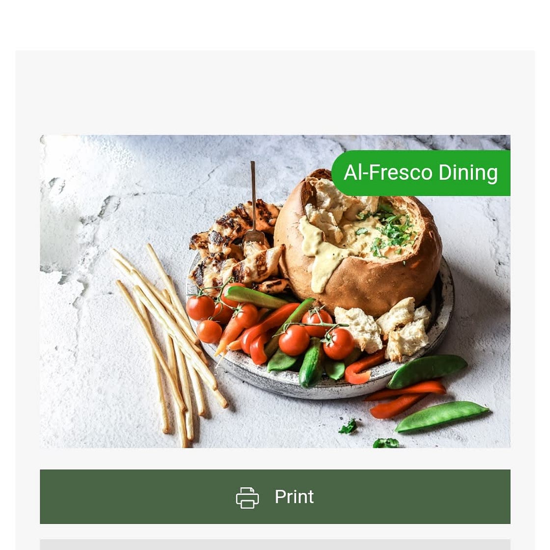 Cheesy Apricot Chicken Fondue