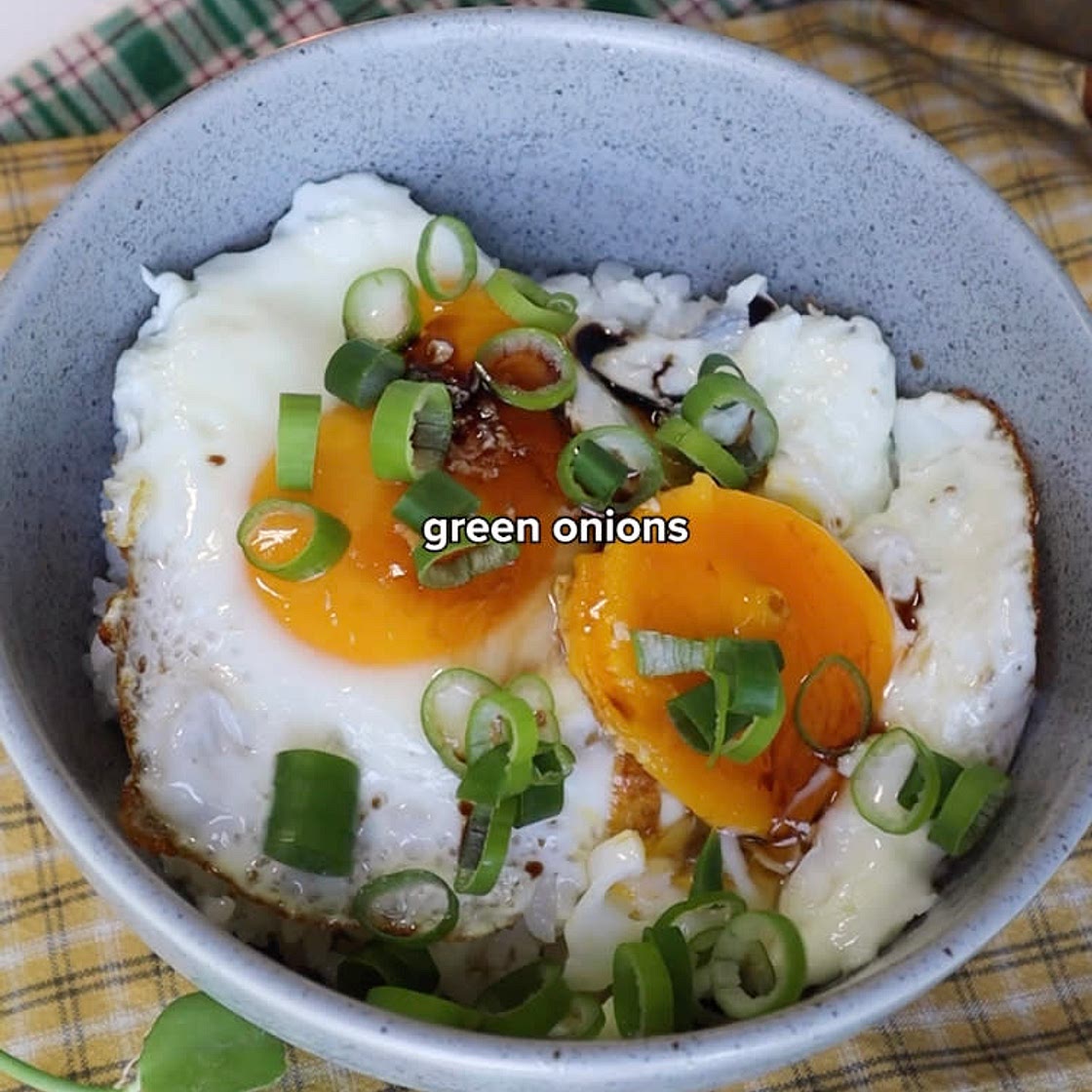 Fried Egg Over Rice (Gyeran Bap)